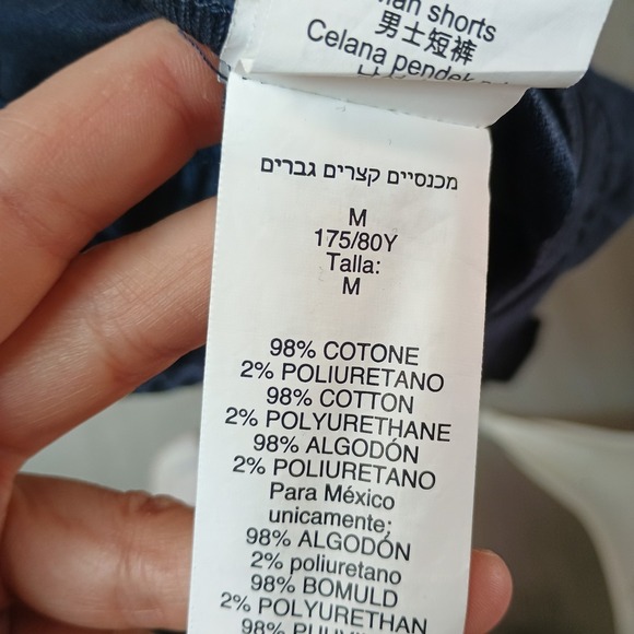 Oakley Mens Roam Commuter Chino Style Shorts Buckle Waist Blue Navy Size Medium - Picture 11 of 11